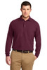 Port Authority® Silk Touch™ Long Sleeve Polo front