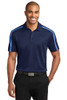Port Authority® Silk Touch™ Performance Colorblock Stripe Polo model front