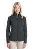 Port Authority® Women's Pique Fleece Jacket model front