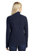 Port Authority® Women's Microfleece 1/2-Zip Pullover model back