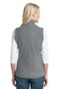 Port Authority® Women's Microfleece Vest model back