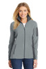 Port Authority® Women's Summit Fleece Full-Zip Jacket model front