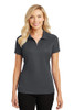 ort Authority® Women's Pinpoint Mesh Zip Polo model front