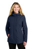 Port Authority® Women's C-FREE® Rain Jacket model front