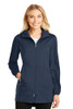 Port Authority® Women's Active Hooded Soft Shell Jacket model front
