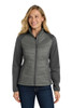 Port Authority® Women's Hybrid Soft Shell Jacket model front