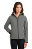 Port Authority® Women's Glacier® Soft Shell Jacket model front