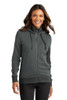 Port Authority® Women's Smooth Fleece Hooded Jacket model front