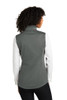 Port Authority® Women's Collective Smooth Fleece Vest model back