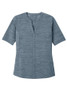 Port Authority ® Women's Stretch Heather Open Neck Top