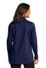 Port Authority® Women's C-FREE® Double Knit 1/4-Zip model back
