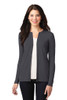 Port Authority® Women's Concept Stretch Button-Front Cardigan model front