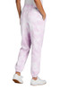 Port & Company® Women's Beach Wash® Cloud Tie-Dye Sweatpant model back
