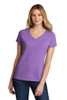 Port & Company ® Women's Tri-Blend V-Neck Tee model front