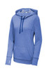 Sport-Tek ® Women's PosiCharge ® Tri-Blend Wicking Fleece Hooded Pullover front