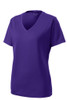 Sport-Tek® Women's PosiCharge® RacerMesh® V-Neck Tee front