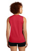 Sport-Tek® Women's Sleeveless PosiCharge® Competitor™ V-Neck Tee model back