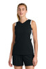 Sport-Tek® Women's Club Sleeveless V-Neck model front