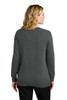 Women's Easy Care Button Up Cardigan model back view