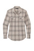 Port Authority® Women's Long Sleeve Ombre Plaid Shirt