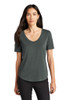 Women's Mercer+Mettle Jersey Scooped relaxed neck model front view