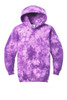 Port & Company® Youth Crystal Tie-Dye Pullover Hoodie front