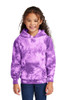 Port & Company® Youth Crystal Tie-Dye Pullover Hoodie model front