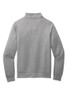 Port & Co full zip cadet fleece sweatshirt front view