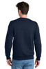 Back of the Port & Company® Core Fleece Crewneck Pocket Sweatshirt