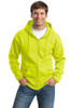 Port & Company® Tall Essential Fleece Full-Zip Hooded Sweatshirt