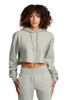 Champion ®  Women's Reverse Weave ®  Cropped Cut-Off Hooded Sweatshirt