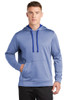 Sport-Tek ® PosiCharge ® Sport-Wick ® Heather Fleece Hooded Pullover model front