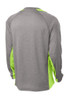 Sport-Tek® Long Sleeve Heather Colorblock Contender™ Tee back