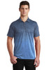 Sport-Tek ® Ombre Heather Polo Model Front