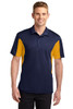 Sport-Tek® Tall Side Blocked Micropique Sport-Wick® Polo Front 