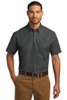 Port Authority® Short Sleeve Carefree Poplin Shirt