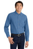 Port Authority® Tall Long Sleeve Denim Shirt