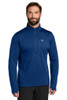 Blue  LIMITED EDITION Outdoor Research® Tech Grid 1/4-Zip Fleece on model