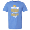 The Village Graphic Tee in blue