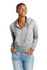 District® Women's VIT™ Fleece Full-Zip Hoodie model front