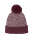 Sport-Tek® Halftime Heather Pom Beanie back