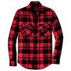 Red River Regional Dispatch Center | Plaid Flannel Shirt Engine Red?Black