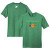 Harvest Hope Farm Let's Root for Each Other Tee Heathered Kelly Green