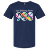 FirstLink | 988 You Belong Here Pride T-Shirt front