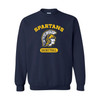 Navy Fargo North Spartans Basketball Crewneck Sweatshirt
