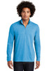 Model wearing the Sport-Tek ® PosiCharge ® Tri-Blend Wicking 1/4-Zip Pullover