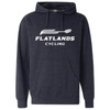 Flatlands Cycling Club | Midweight Hooded Sweatshirt Classic Navy Heather