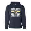 Navy Spartans Performance Hoodie