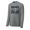 Iron Grey Heather Spartans Performance Shirt
