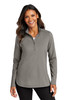 Port Authority® Women's C-FREE® Double Knit Quarter Zip